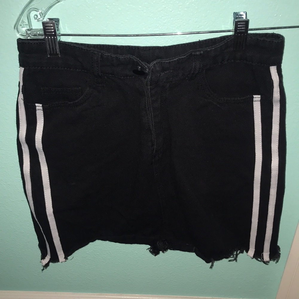 Black jean Skirt